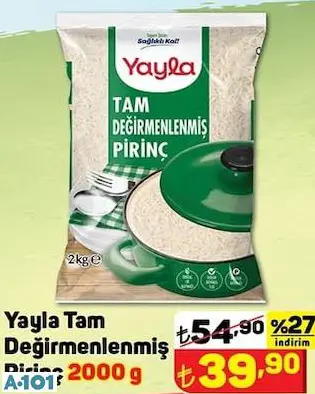 YAYLA PİRİNÇ